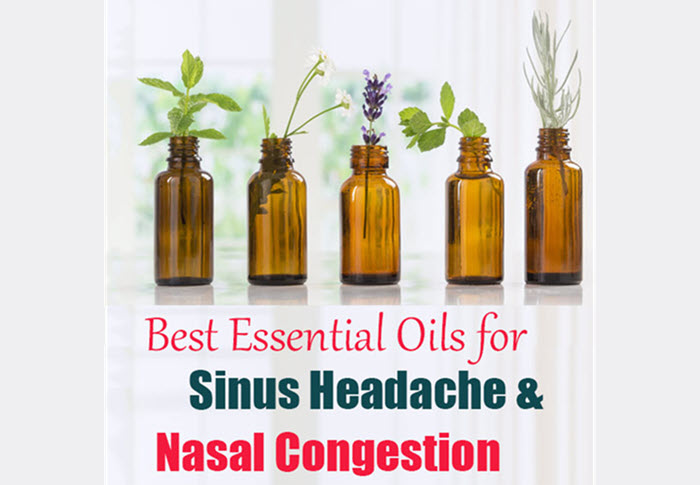 oils for Sinus Headache and Nasal-Congestion